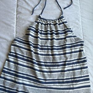 American Eagle Striped Halter Top